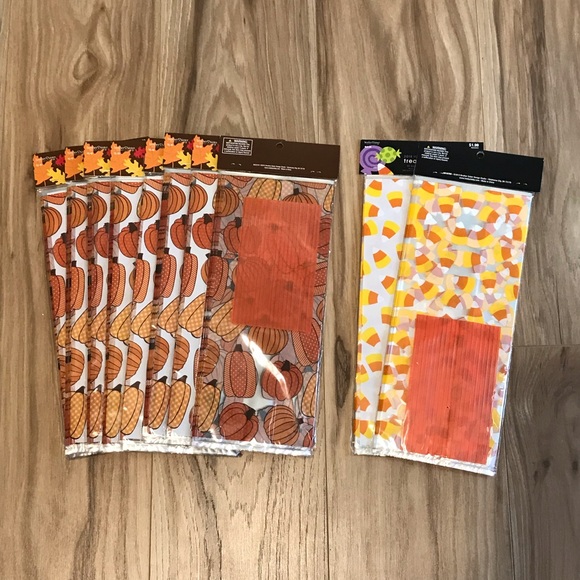 NWT 10 Packages Halloween & Fall Treat Bags - Picture 4 of 14